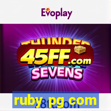 ruby pg com
